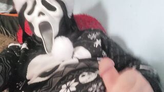 Ghostface cums with a Christmas present for you