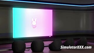 Futanari Bossy Dickgirl Fucks Girl In Mouth & ANAL - SimulatorXXX Gameplay 3DS