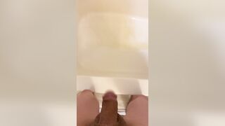 Limp Dick Virgin Twink - Morning Routine Pissing