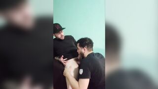 "My dick in your mouth" with Roman and Carlo