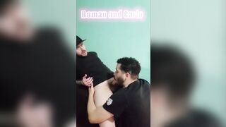 "My dick in your mouth" with Roman and Carlo