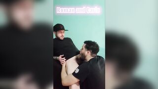 "My dick in your mouth" with Roman and Carlo