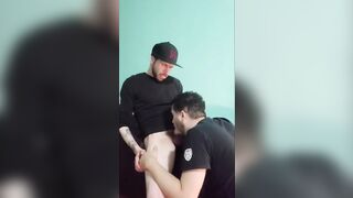 "My dick in your mouth" with Roman and Carlo