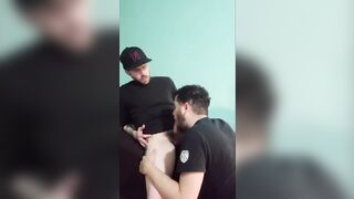 "My dick in your mouth" with Roman and Carlo