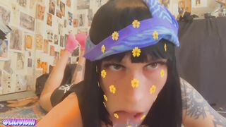 Cute Emo Tgirl Loves Sucking Cock ????