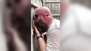 Daddy Found me at the Gloryhole; Fed me a big Load