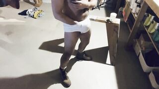 White Briefs & Boots