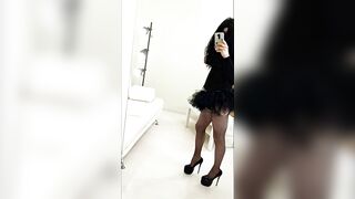 Mistress Pleasures Slaves by Trampling Crushing fake Cocks and Balls with High Heels! Veronica Taboo