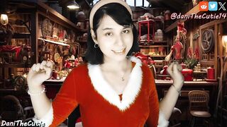 DaniTheCutie shows off her pretty little body and gets doggystyled rough on Christmas