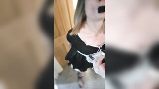 Trans sissy maid Kacey