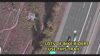 Naked Risky Public Jerkoff On Bike Path November 2020