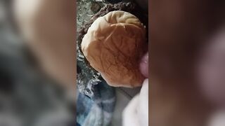 Sean cums on a burger