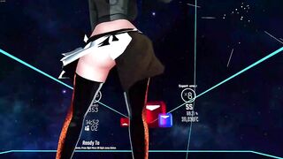 100% Upskirt beatsaber