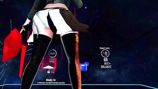 100% Upskirt beatsaber