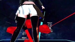 100% Upskirt beatsaber