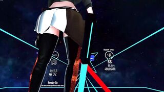 100% Upskirt beatsaber