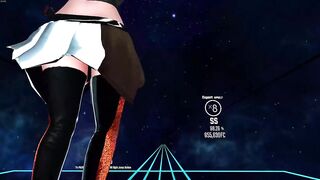 100% Upskirt beatsaber