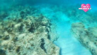 Huge Tits under Water