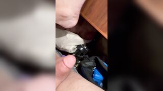 Micro penis cums hands free