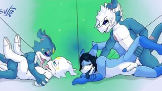 Gay Furry Porn Compilation (Digimon Edition)