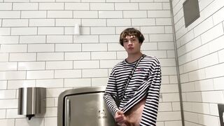 Gay Teen Model Masterbates Inside Walmarts Public Restroom!