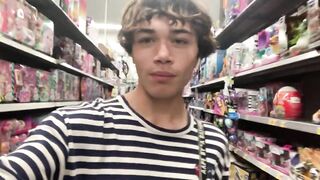 Gay Teen Model Masterbates Inside Walmarts Public Restroom!