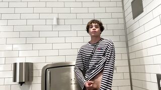 Gay Teen Model Masterbates Inside Walmarts Public Restroom!