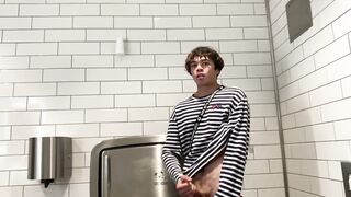 Gay Teen Model Masterbates Inside Walmarts Public Restroom!