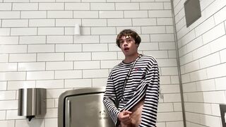 Gay Teen Model Masterbates Inside Walmarts Public Restroom!