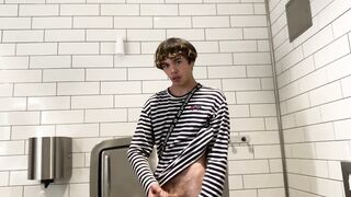 Gay Teen Model Masterbates Inside Walmarts Public Restroom!