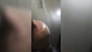 Average Joe in the shower