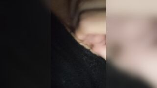 FTM fingers his wet pussy soft moans Pussy ASMR