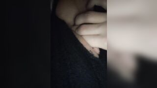 FTM fingers his wet pussy soft moans Pussy ASMR