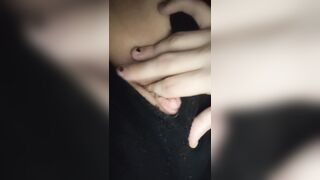 FTM fingers his wet pussy soft moans Pussy ASMR