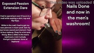 Full Day Sissification in Public Dare!