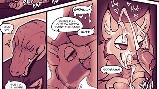 Furry Comic Dub: Gay by Play (Furry Animation, Furry Femboy, Cartoon, Anal)