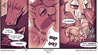 Furry Comic Dub: Gay by Play (Furry Animation, Furry Femboy, Cartoon, Anal)