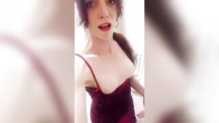 Horny tranny slut swallows gallons of cum