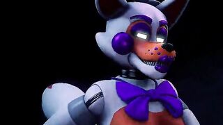 lolbit pounds foxy's tight hole