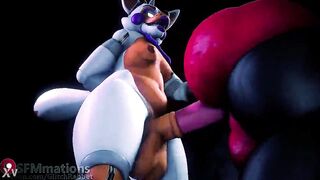 lolbit pounds foxy's tight hole