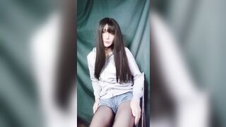 Japanese Crossdresser Dry Orgasm