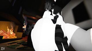 Fucking a Thicc Bunny Boy in VRChat