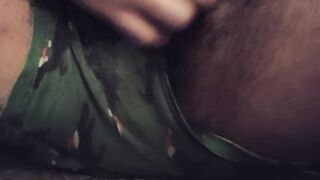 FtM Hairy Man-Pussy Fingering T-Dick