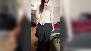 HAIRY Long Hair Guy shows off BWC