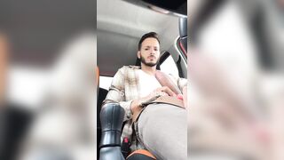 Flashing dick while driving