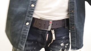 J'adore me masturbate in my new jeans Dsquared2