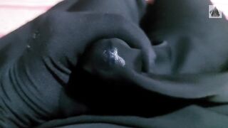 Black Burqa Cum And Black Condom Hand Job. Hot Video Satar Majhabi Mumin