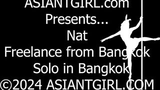 ASIANTGIRL - Lovely Nat Solo Masturbation At Her Home