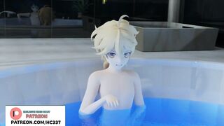 VENTI AND ITER ON THE HOT SPRINGS GENSHINT IMPACT FEMBOY HENTAI STORY