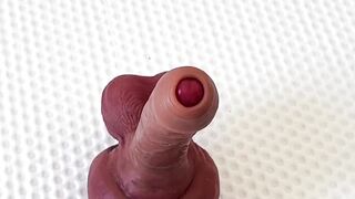 World's best realistic UNCUT dildo (part 2)